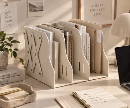 Foldable Desktop File Organizer