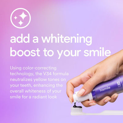 Hismile V34 Teeth Whitening Colour Corrector Serum 30ml
