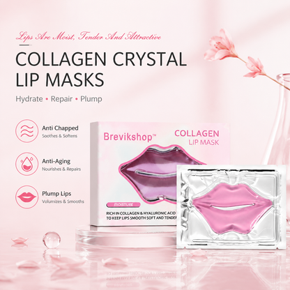 Collagen Crystal Lip Mask – Deep Hydration, Plumping & Smoothing Care