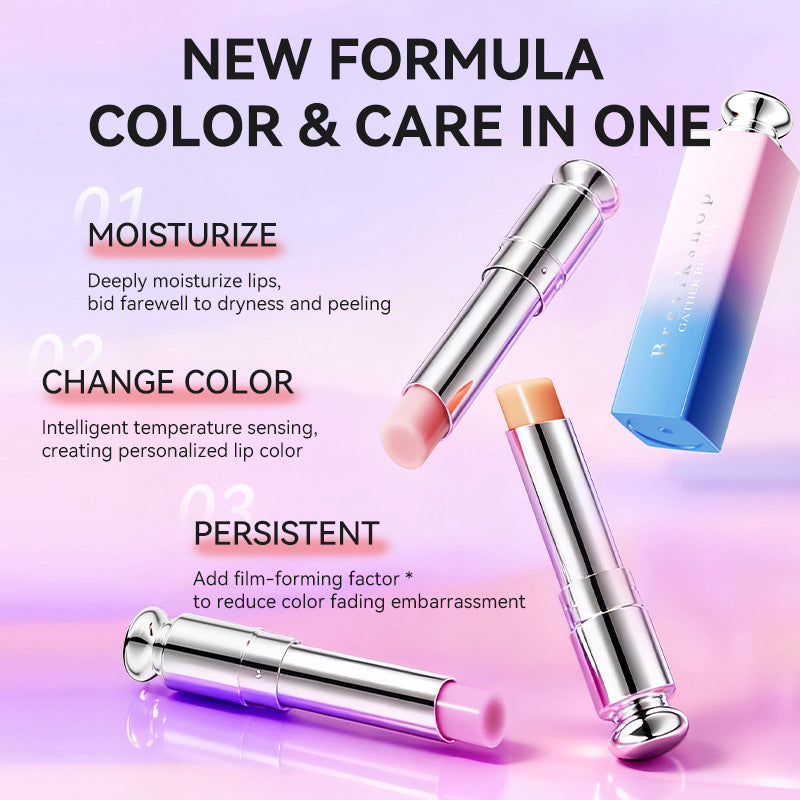 Color-Changing Moisturizing Lip Balm – Personalized Tint with Long-Lasting Hydration