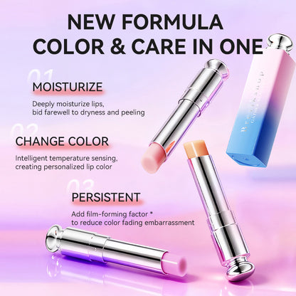 Color-Changing Moisturizing Lip Balm – Personalized Tint with Long-Lasting Hydration