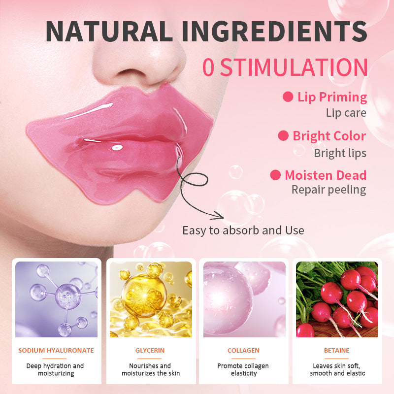 Collagen Crystal Lip Mask – Deep Hydration, Plumping & Smoothing Care
